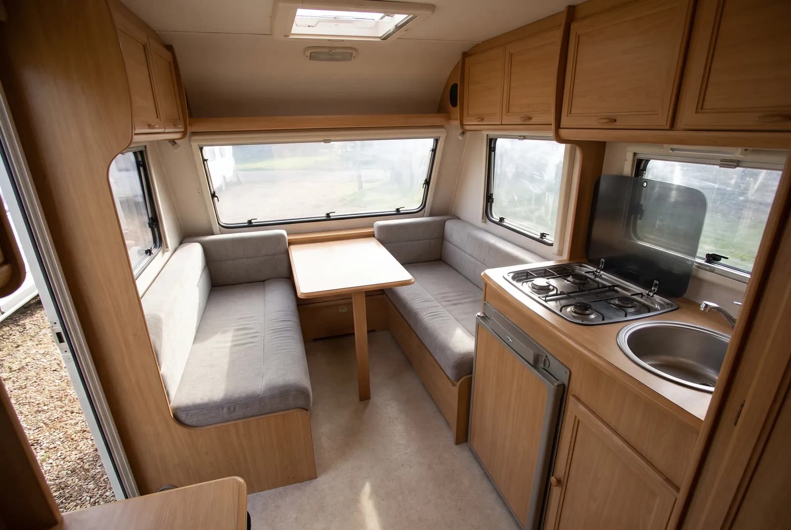 Interieur van een Avento
