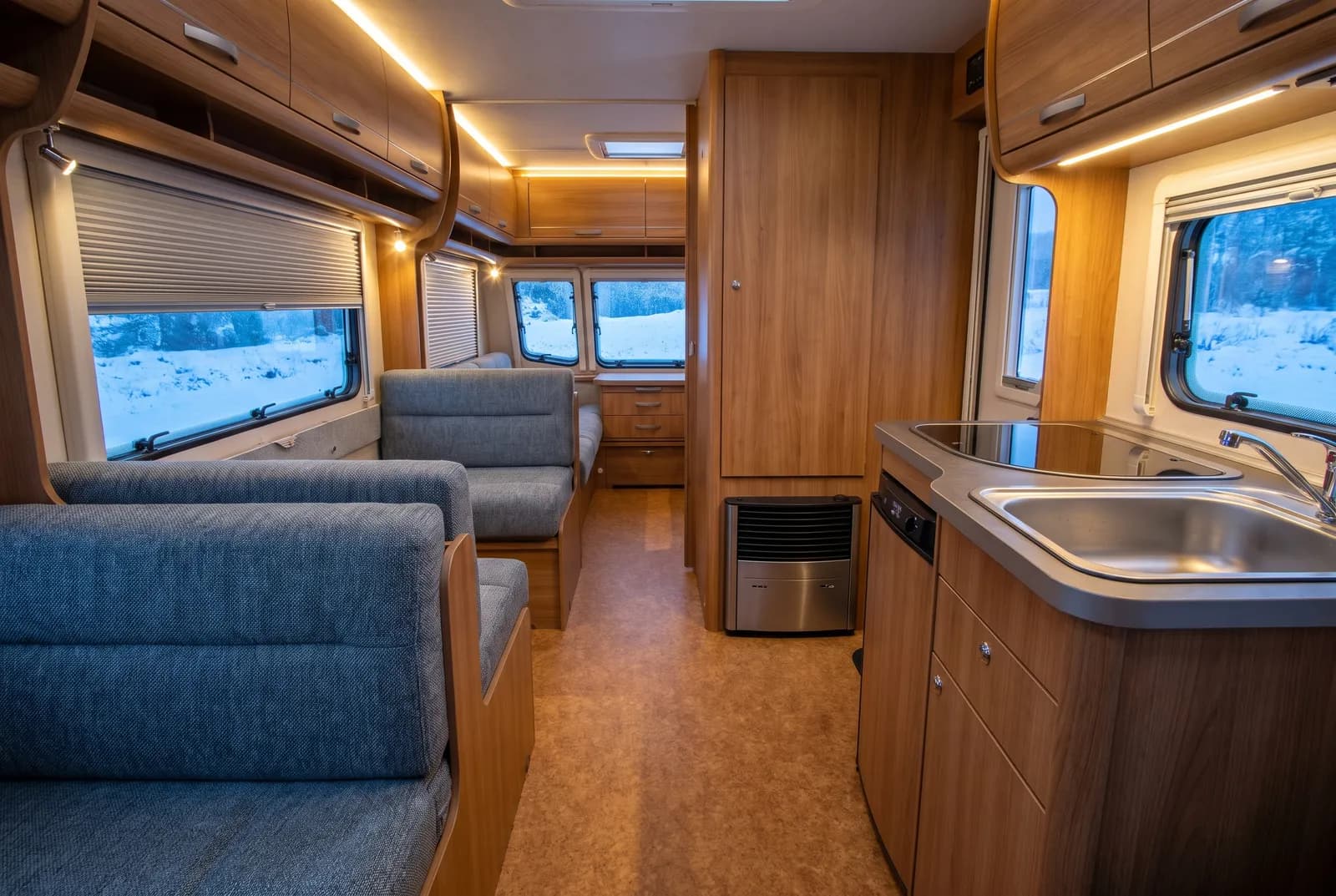 Interieur van een Home-car