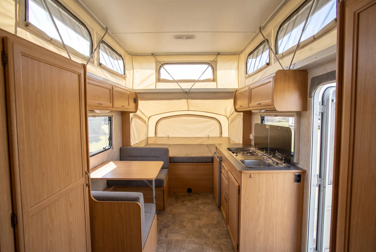 Interieur van een Jayco